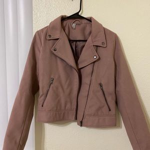 Divided suede jacket